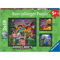 Ravensburger Minecraft Biomes 3x49p