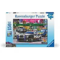 Ravensburger Puslespill - 150 Brikker - Police På patrulje - - OneSize - Puslespill