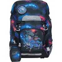 Beckmann Skolesekk - Classic+ - Ninja-elementer - Svart - - OneSize - Skolesekk