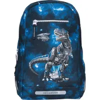 Beckmann Gymnastikk Bag - Tech Rex - Svart/Blå - - OneSize - Ryggsekk
