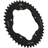 JT Sprockets Ducati Ref:jta752.41blk Aluminium Bakre Tannhjul