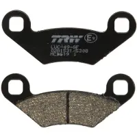 TRW Allround Standard Polaris Outlaw 450 Mxr 09 Organiske Bakbremseklosser