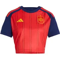 Adidas Spain 26/27 Cropped Hjem Kvinners T-skjorte Med Korte Ermer