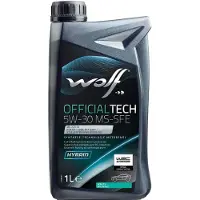 WOLF Officialtech Ms-sfe Sae 5w-30 Motorolje 1l