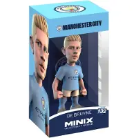 Minix Figur - Fotballstjerner - Mann City - De Bruyne - - OneSize - Lekefigur