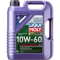 Liqui moly Synthoil Race Tech Gt1 Sae 10w-60 Hd Motorolje 5l