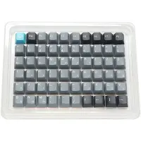 Ducky Skyline DCA133-USSKYCHPT2 tastaturtaster PBT, svart og grå