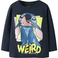 Name it Genser - NmmDimitri - Stitch - Navy Blazer - - 6 år (116) - Genser