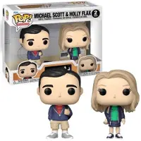 Funko POP! Kontoret Michael Scott Og Holly Flax-figur