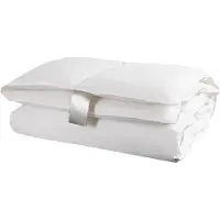 Lixra Dobbeltdyne 200x220 cm - Moskusdyne vinter dobbeltdyne - Silver vinterdyne
