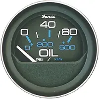 Faria Oljetrykkmåler 80 Psi