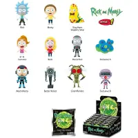 MONOGRAM Rick Og Morty Serie 1 3d Pvc-veskeklemmer 24 Enheter