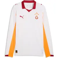 Puma Galatasaray SK Long Sleeve Away Jersey Men, Sport, White/Intense Orange, M