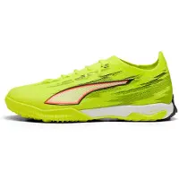 Puma ULTRA 6 PRO CAGE Football Boots Unisex, Shoes, Yellow Alert/Black/Glowing Red, 44