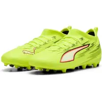 Puma ULTRA 6 MATCH MG Football Boots Youth, Sports, Yellow Alert/Black/Glowing Red, 31