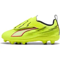Puma ULTRA 6 PLAY FG/AG Football Boots Kids, Shoes, Yellow Alert/Black/Glowing Red, 28
