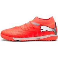 Puma FUTURE 9 PRO Cage Football Boots Unisex, Shoes, Glowing Red/White/Black, 43