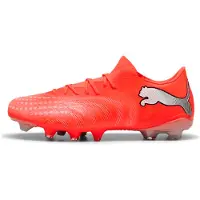 Puma FUTURE 9 MATCH FUSION FG/AG Football Boots Unisex, Shoes, Glowing Red/White/Black, 41