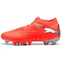 Puma FUTURE 9 PRO FG/AG Football Boots Women, Shoes, Glowing Red/White/Black, 40.5