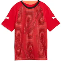 Puma individualFINAL Football Jersey Youth, Shop, Glowing Red/Mint Jelly/Black, 15-16Y