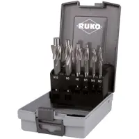 RUKO Din 373 Hss Flate Senkeskruer For Kjerneboringer 6 Stykker