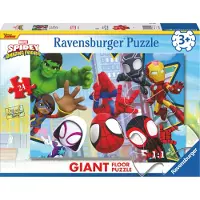 Ravensburger Gulvpuslespill - 24 Brikker - En fantastisk Team - - OneSize - Puslespill