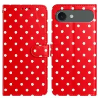Mtp Products iPhone Air lommebokveske med prikkmønster - rød
