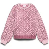 Vero moda Inga oversized genser rund hals lys rosa (134/140)
