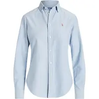Ralph Lauren for woman. 211891377001 Blue Oxford shirt (42), Casual, Cotton, Classic, Long sleeve