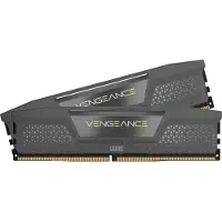 Corsair Vengeance - DDR5 - sett - 64 GB: 2 x 32 GB - DIMM 288-pin - 5600 MT/s / PC5-44800 - CL40 - 1.25 V - ikke-bufret - on-die ECC - grå