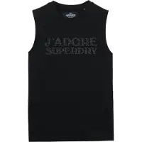 Superdry Sport Luxe Fitted Ermeløs T-skjorte