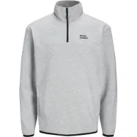Jack & Jones Matty Logo Halv Glidelås Genser