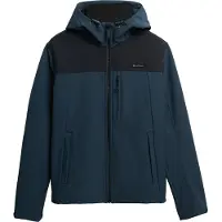 Superdry for man. M5012254A Softshell jacket Tech Trekker navy (S), Casual, Polyester