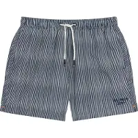 Superdry for man. M3010231A Printed swimming costume made from recycled marine material (M), Beachwear, Recycled Polister, Sustainable, Navy