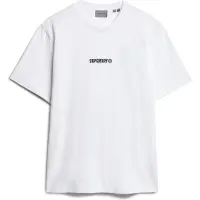 Superdry Micro Logo Graphic Loose Kortarmet T-skjorte