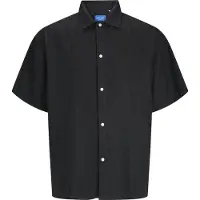 Jack & Jones Faro Linen Oversized Kortarmet Skjorte