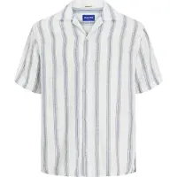 Jack & Jones Noto Stripe Resort Kortarmet Skjorte