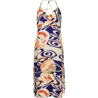 Superdry Vintage Midi Halter Slip Ermeløs Kjole