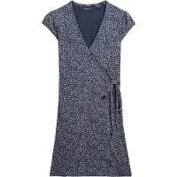 Superdry Athletic Essential Wrap Kort Ermet Kjole