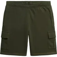 Superdry for man. M7110425A Cargo shorts with green contrast stitching (M), Casual, Cotton