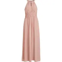 Vila Milina Halter Maxi Ermeløs Lang Kjole