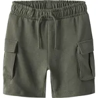 Name it Shorts - Last - Noos - NkmOllie - Dusty Olive - - 11 år (146) - Shorts