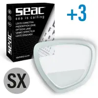 Seac Sub X Eagle Venstre Styrke Glass