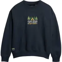 Superdry Travel Souvenir Loose Collegegenser
