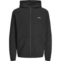 Jack & Jones Basic Zip Plus Size Genser Med Hel Glidelås