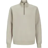 Jack & jones Collegegenser - Nei - JjeBradley - Moonbeam - - 14 år (164) - Collegegenser