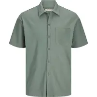 Jack & Jones Mykonos Plisse Kortarmet Skjorte