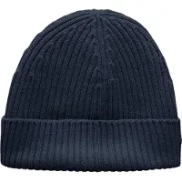 Lacoste Strikket Lue Ull Navy Blå Mørkeblå