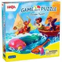 Haba Game Meets Puzzle Ocean Twist Brettspill