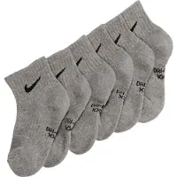Nike Sokker - Ytelse Basic - 6-pack - Dark Grey Heather - - 23,5/27 - Sokker